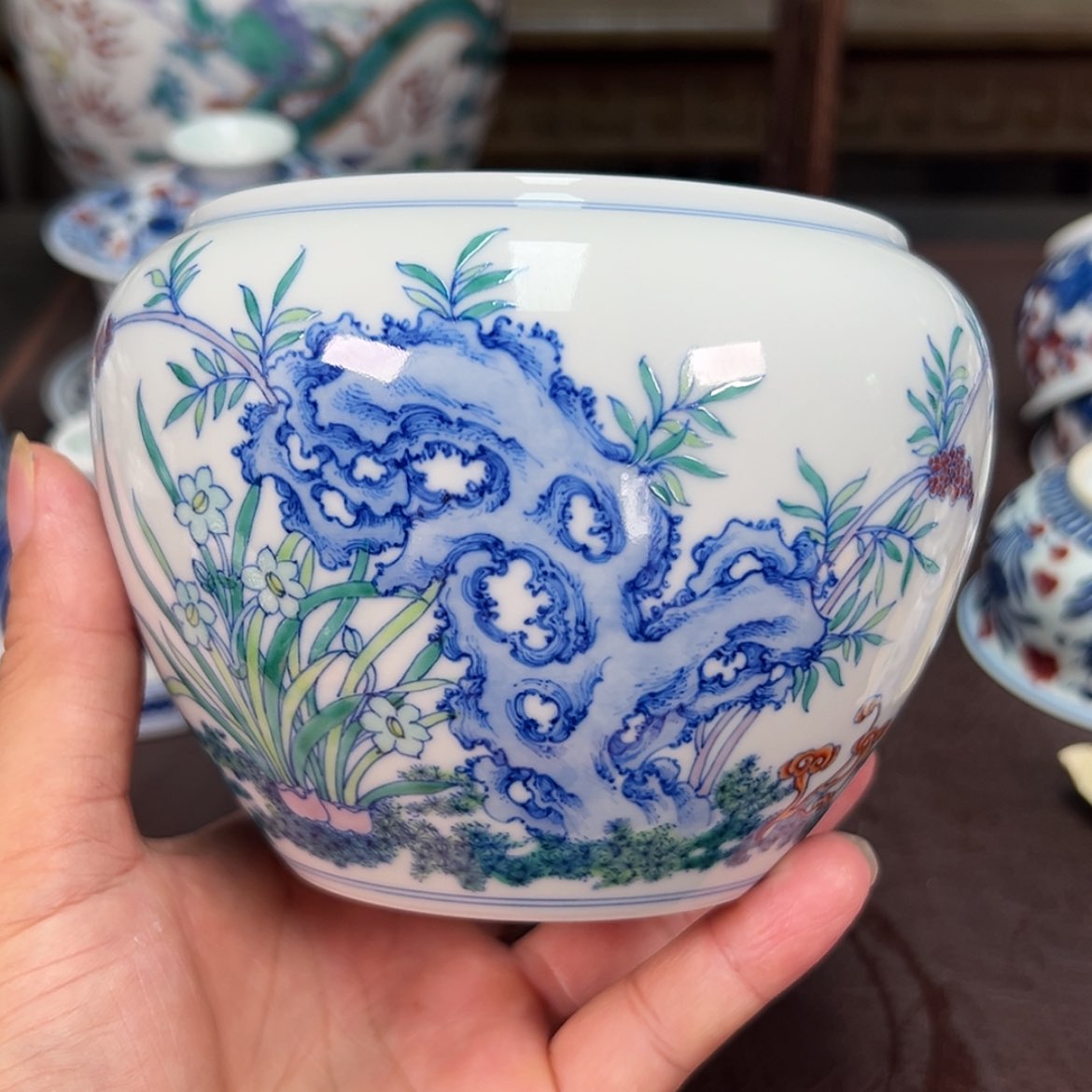 【闪购商品】虹****子景德镇陶瓷艺术水洗