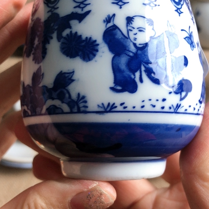 瓷片美**花八方来财八方来财