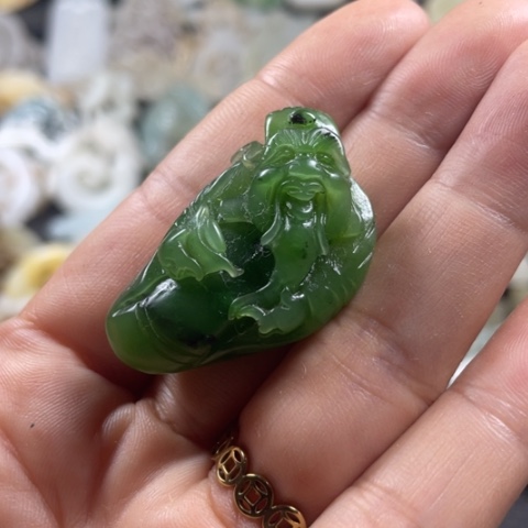 紫金钵盂菩提吊坠