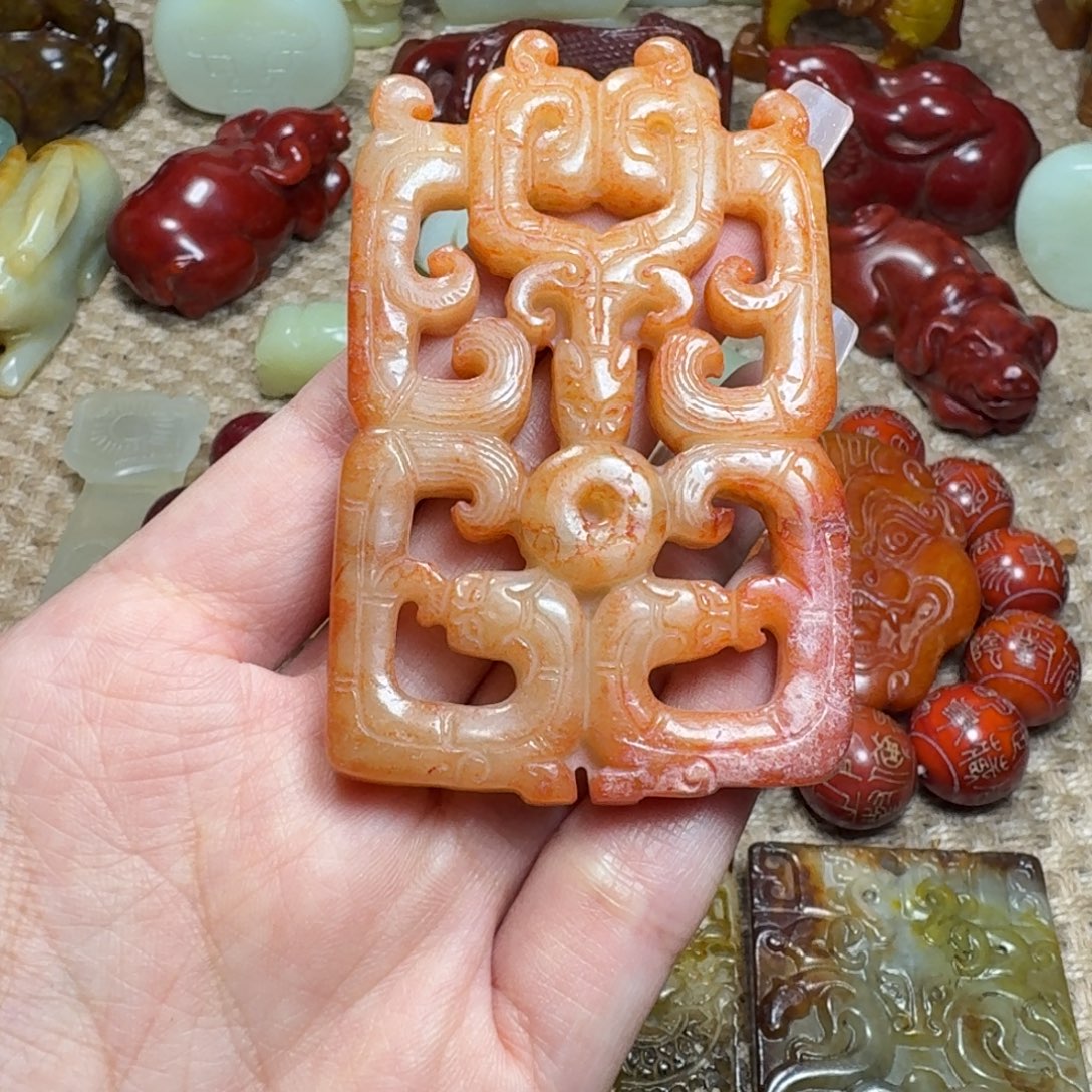 白玉菩提吊坠挂件