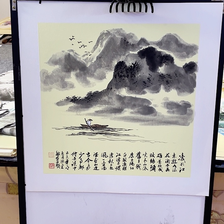 国画张圣敏先生纯手绘作品