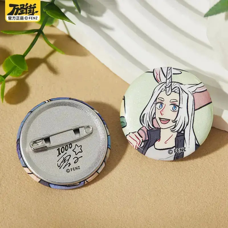 万圣街-漫画千话系列马口铁徽章动漫卡通吧唧盲盒