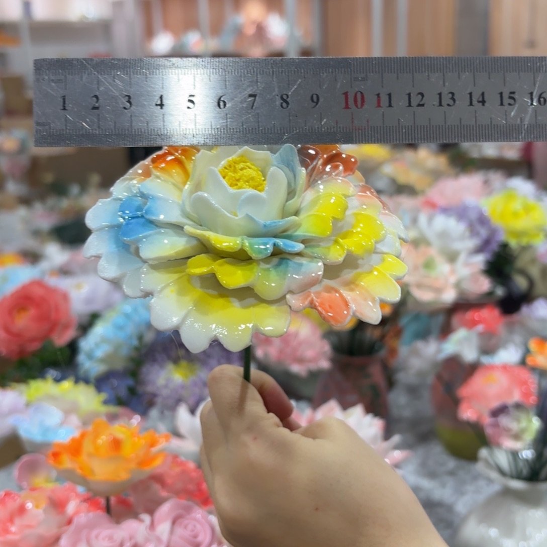 陶瓷花，20元发货，退款拉黑