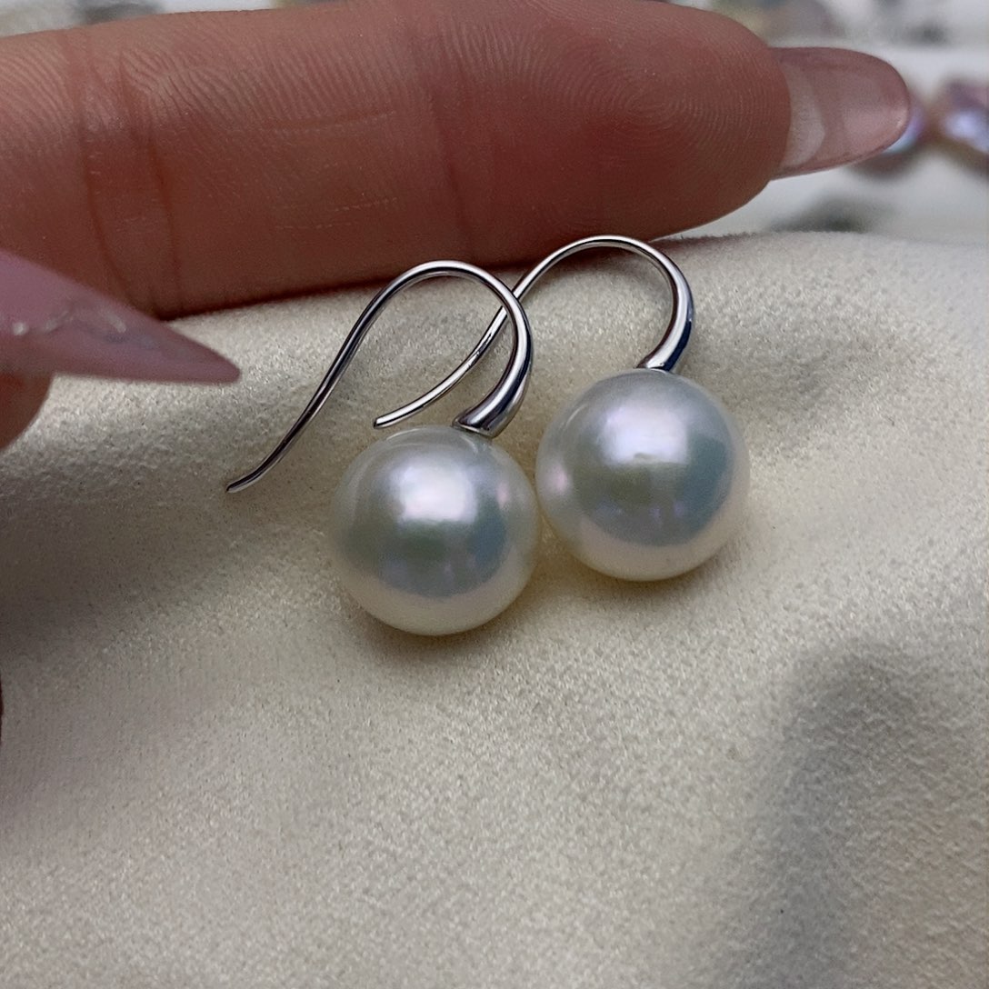 【闪购商品】淡水珍珠耳饰银S925镶嵌