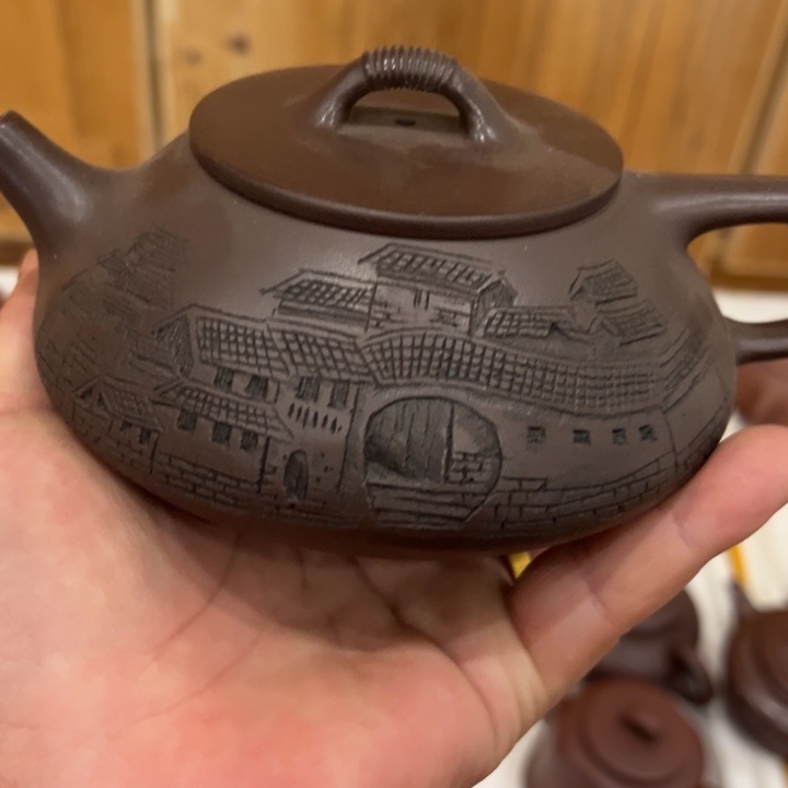 紫砂茶壶紫砂………………瑕疵
