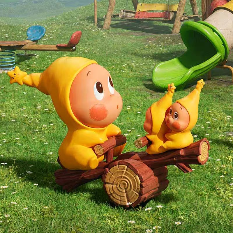 【今日福福 代拆盒】正品123！星星人系列手办盲盒