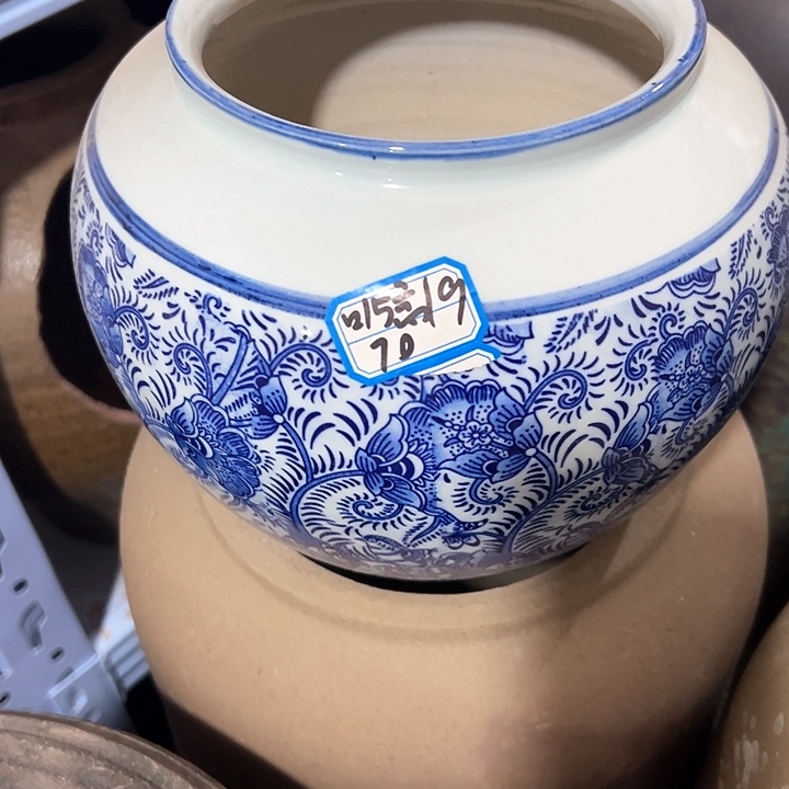 陶瓷景德镇精品花盆栽适合盆栽适