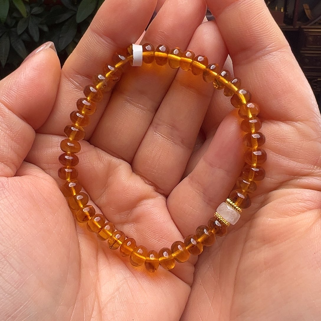 琥珀未镶嵌裸石抚顺琥珀10487-1六