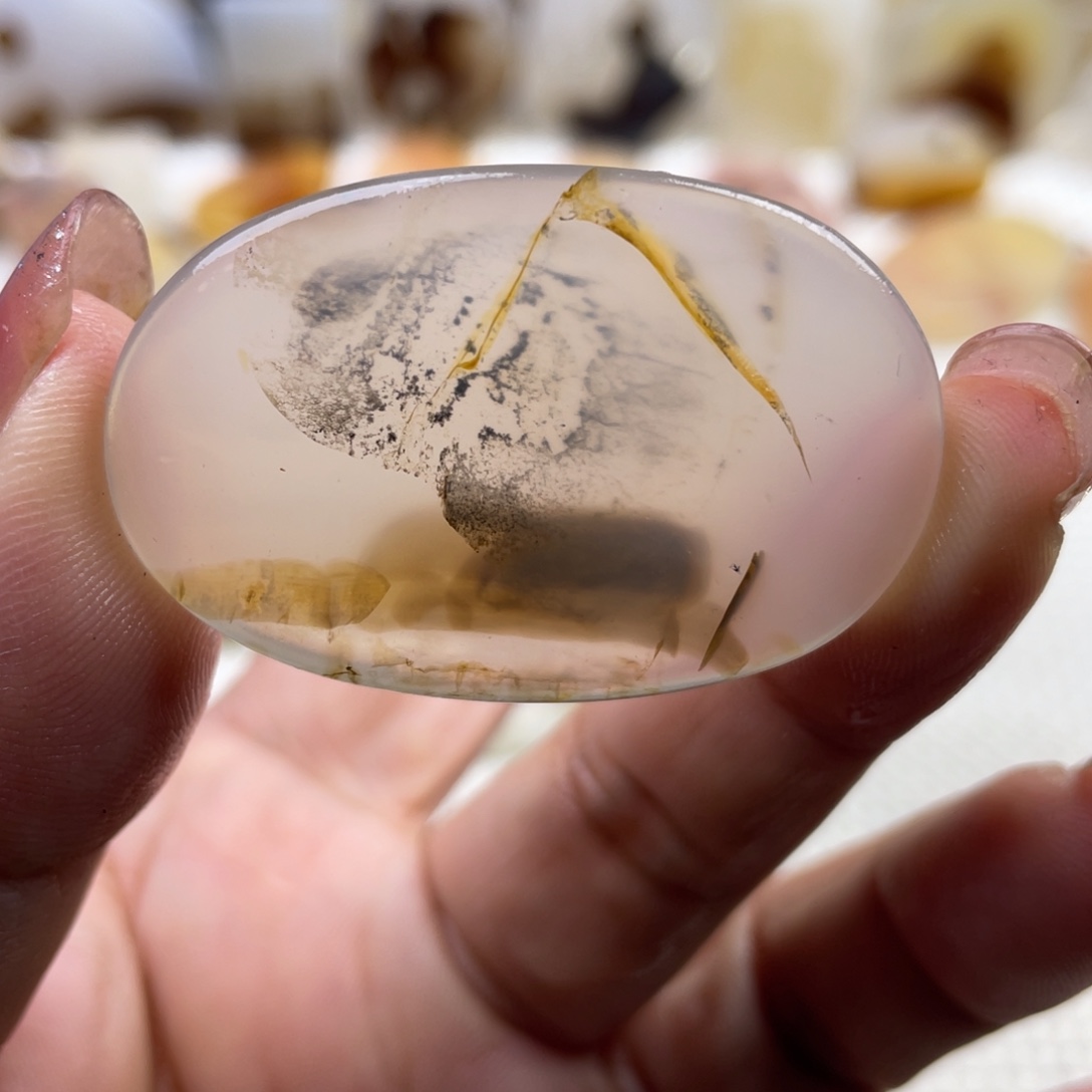 玛瑙/玉髓未镶嵌颈饰