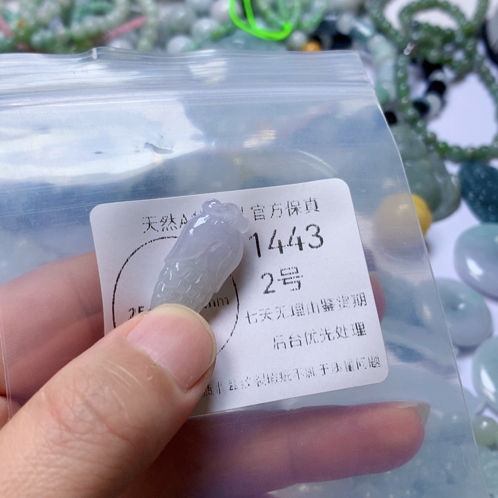 翡翠颈饰未镶嵌我