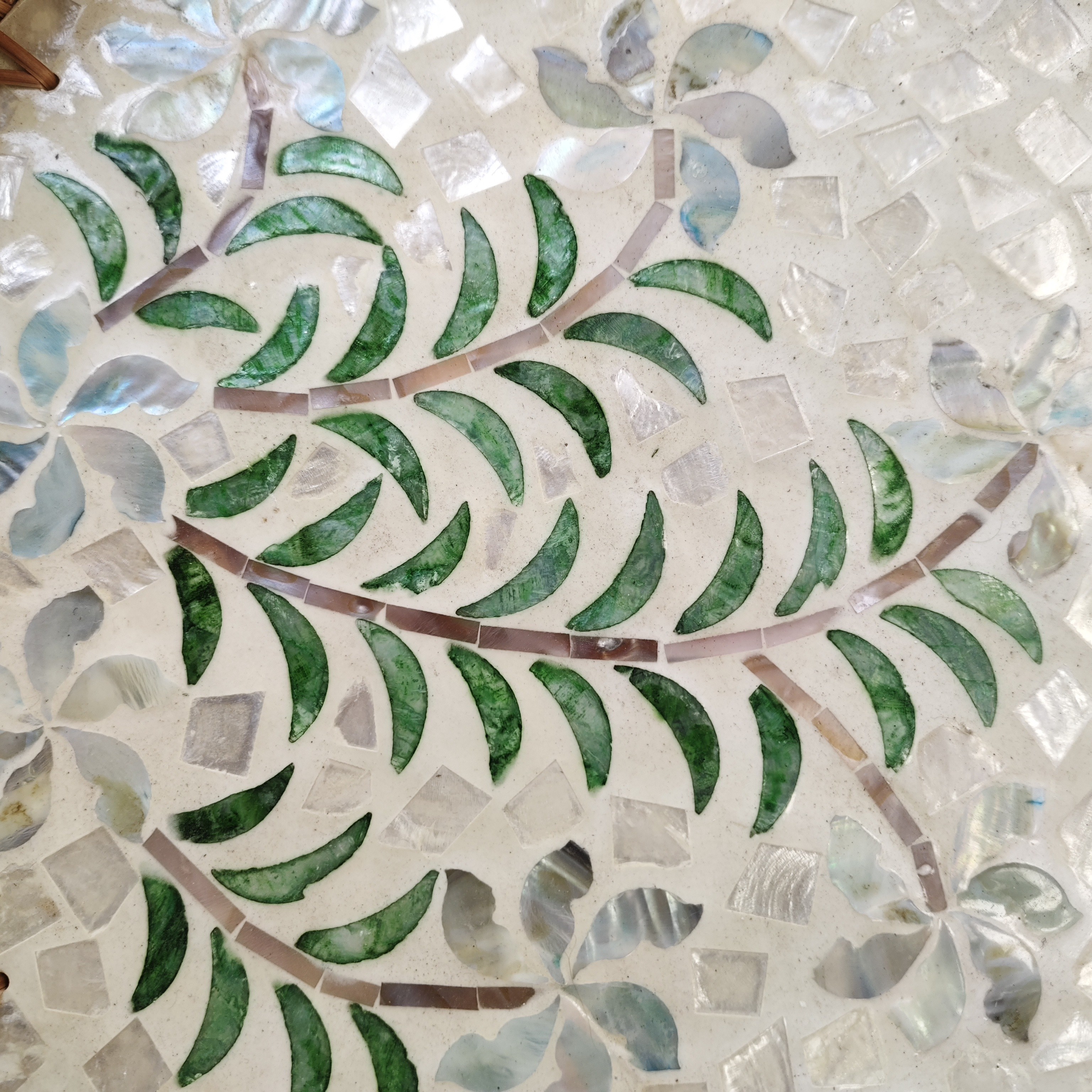 日货回流的盘杂货直径28厘米工艺品