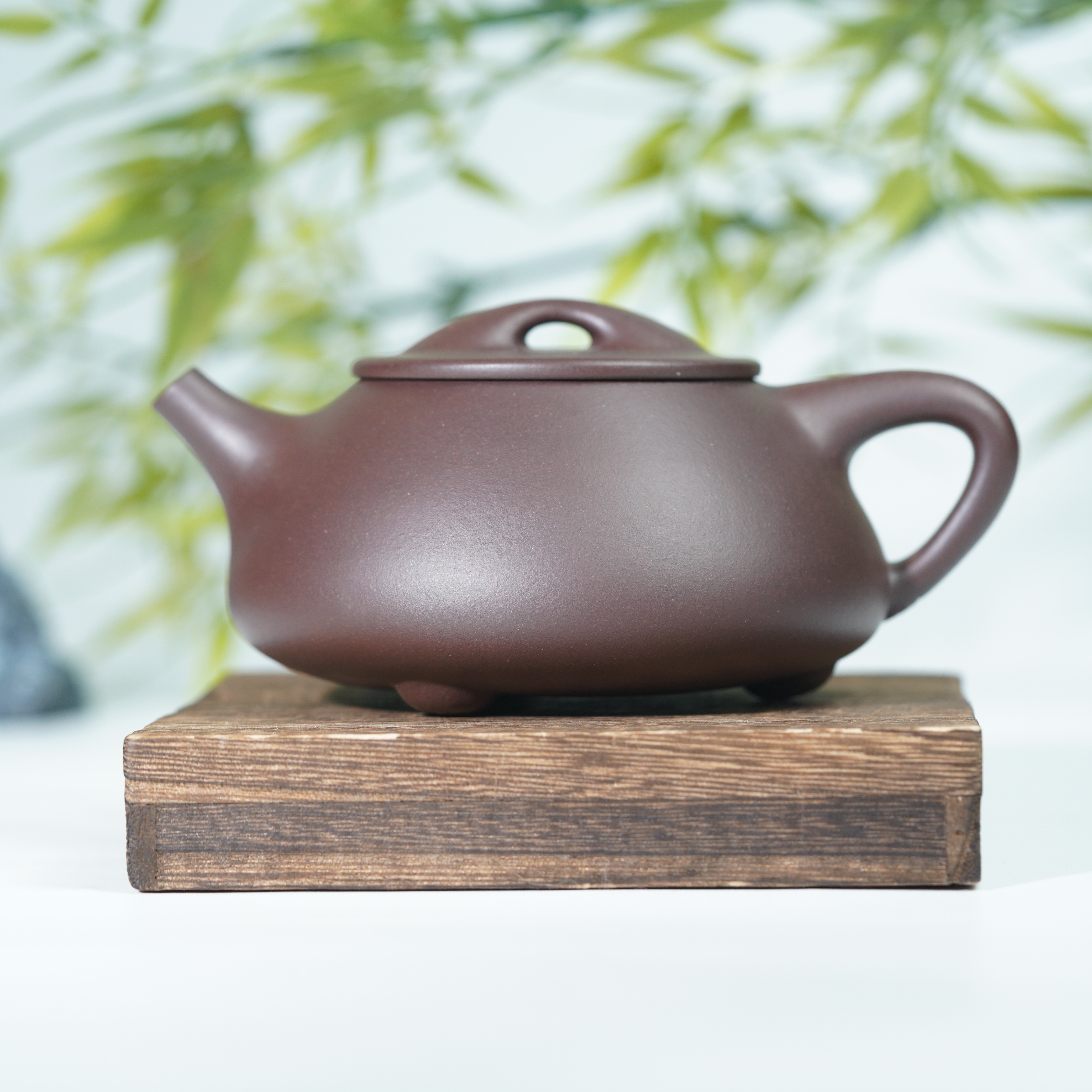 紫泥景舟石瓢紫砂壶240cc魏加峰 ZSWJF-16