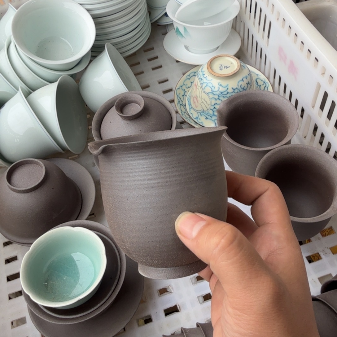 陶瓷茶具微瑕介意勿拍紫泥