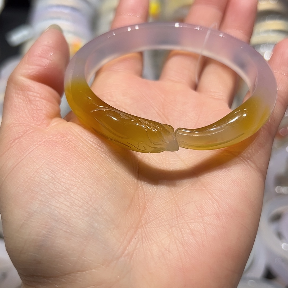 玛瑙/玉髓未镶嵌手镯