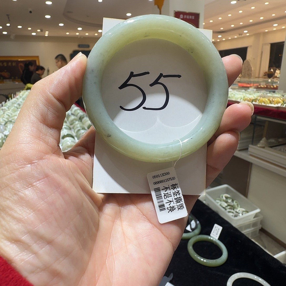 和田玉未镶嵌手镯328