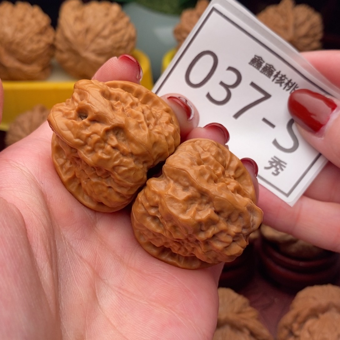 文玩核桃把件蛤码头36