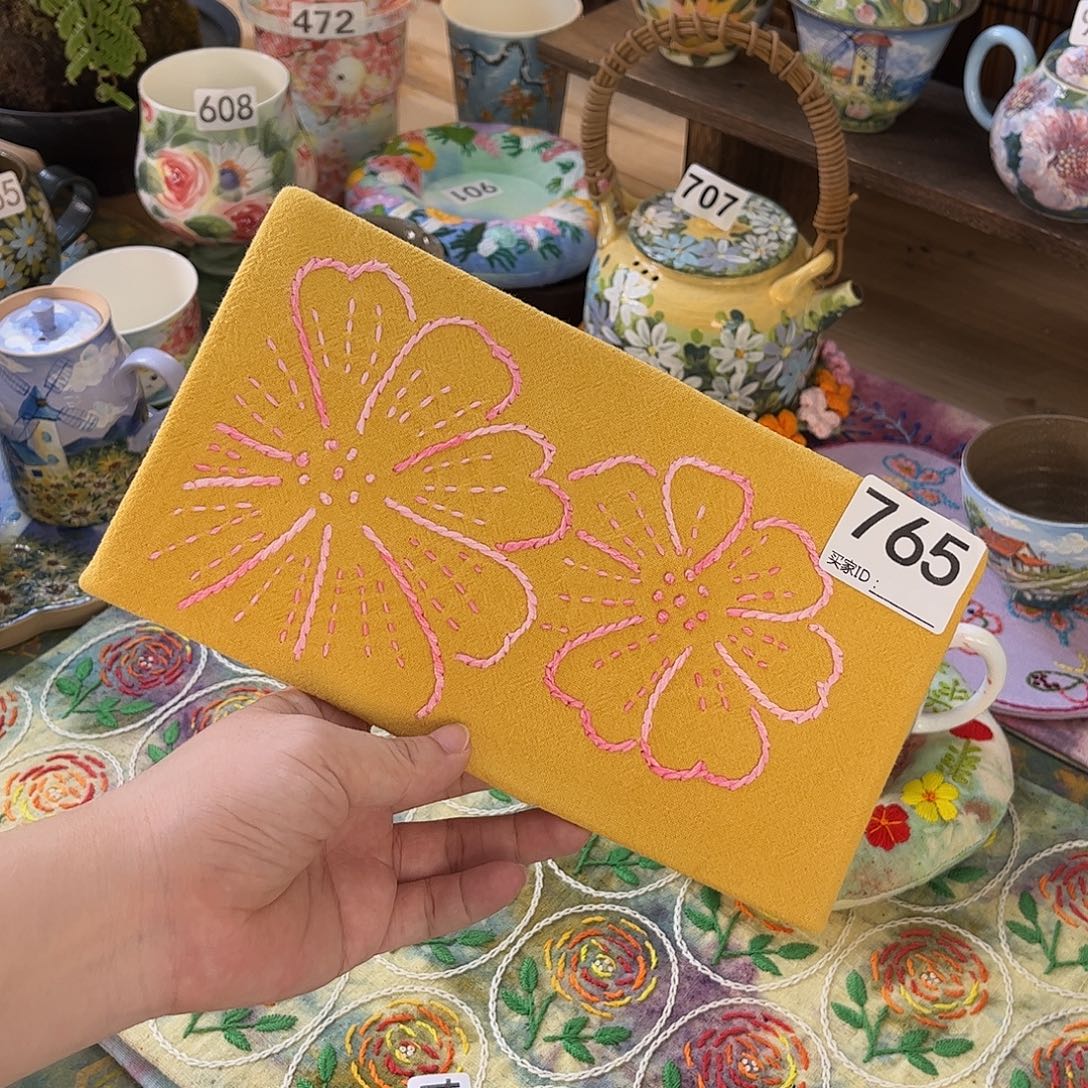 刺子绣茶席美价～～