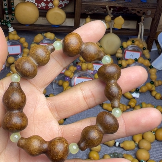 葫芦手串花皮葫芦手串