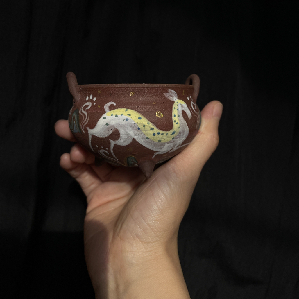 敦煌｜九色鹿 三足香炉