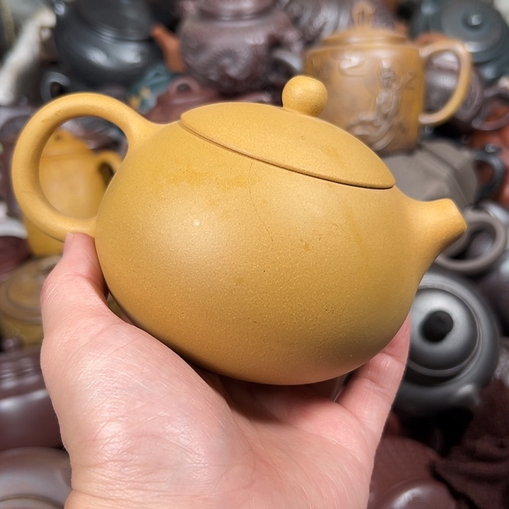 茶壶紫砂微瑕全裂