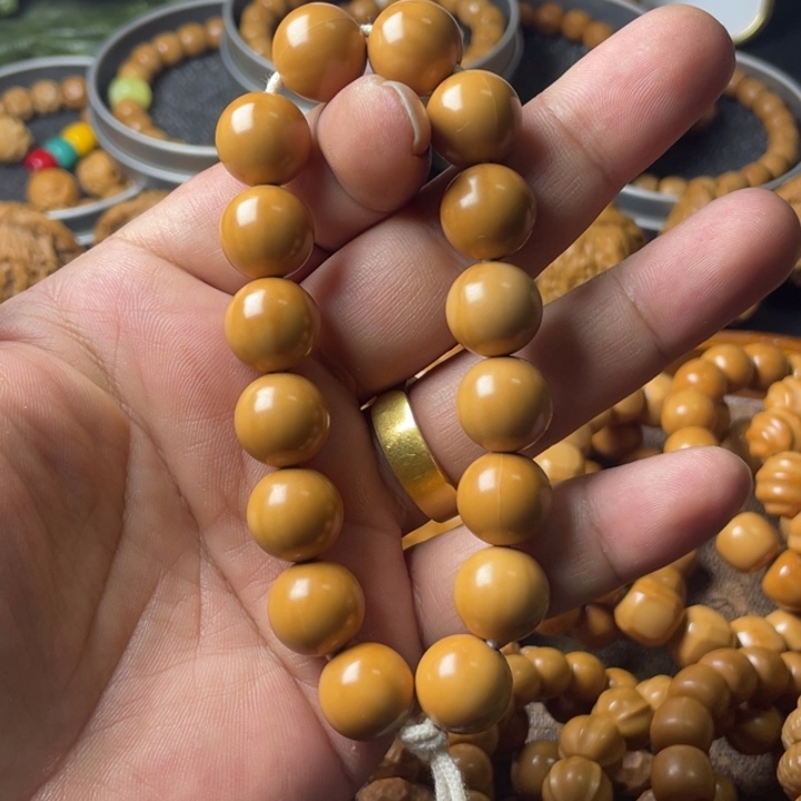 猴头核桃手串全品龙岩正圆光珠手持