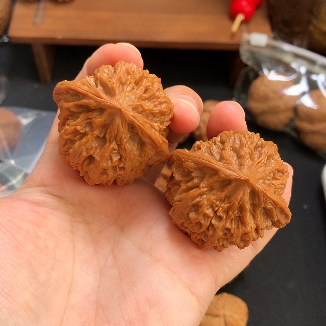 把件文玩核桃野牛45
