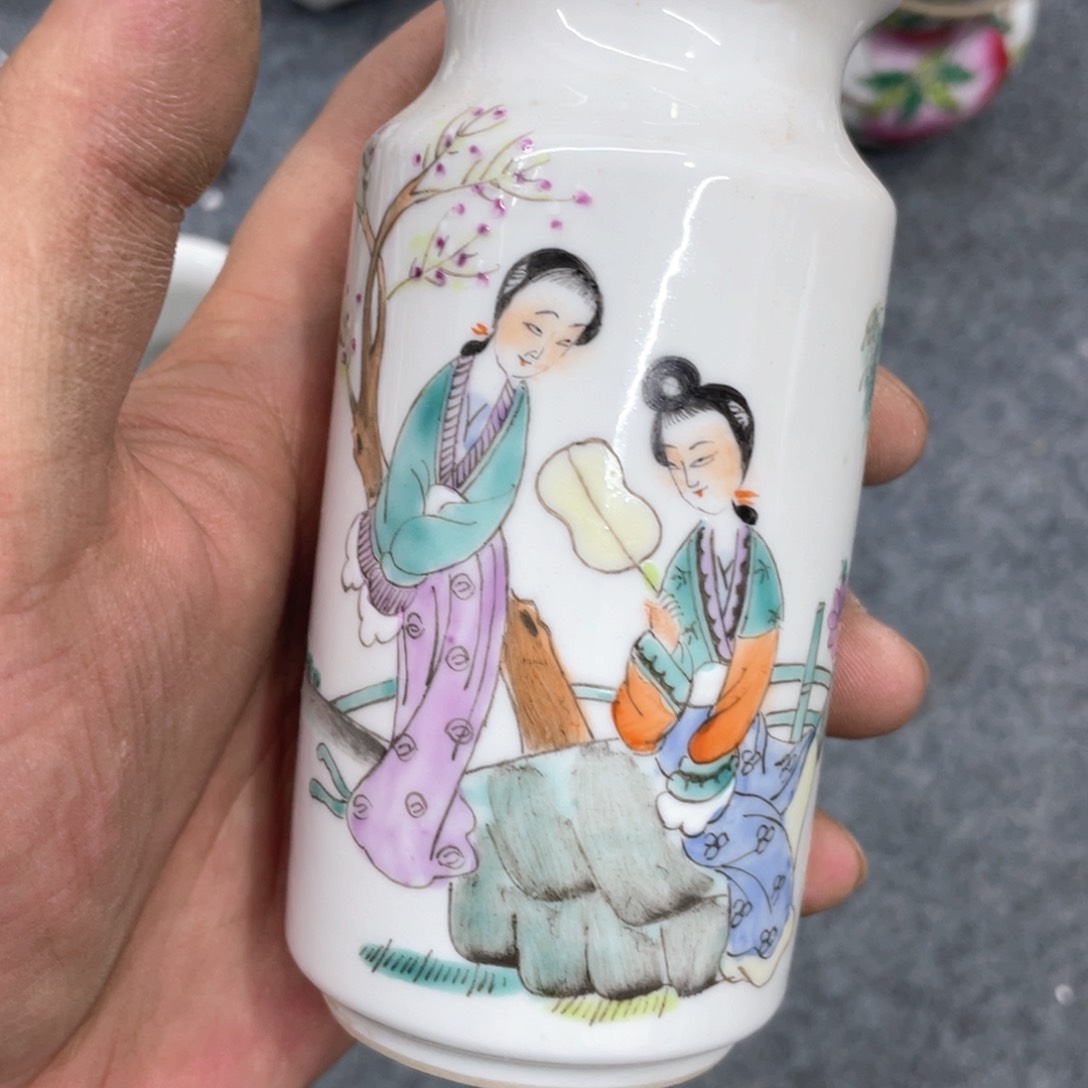 摆件手绘陶瓷作品欣赏
