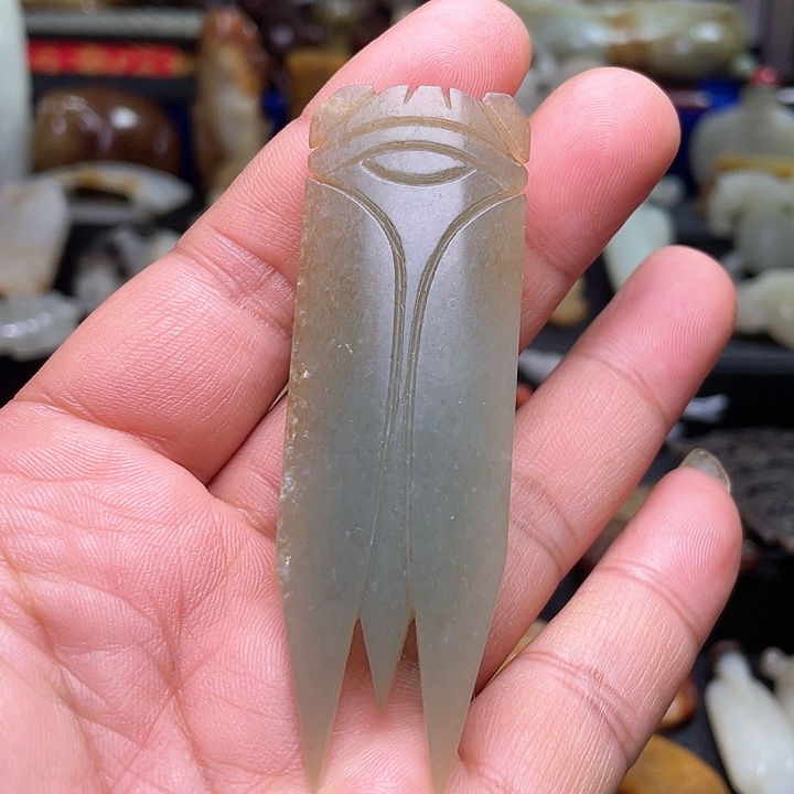 和田玉挂件未镶嵌