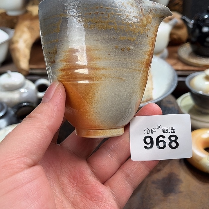 沁庐柴窑古法柴烧全手工茶具