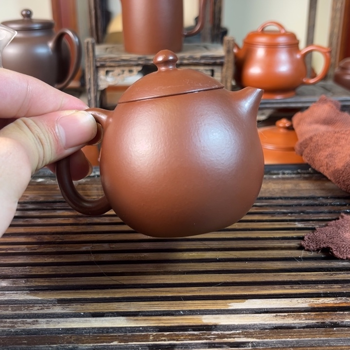 茶壶紫砂原矿紫砂手工制作