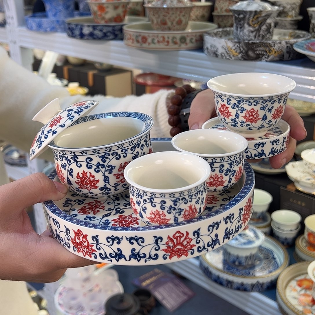 盖碗很漂亮我很喜欢