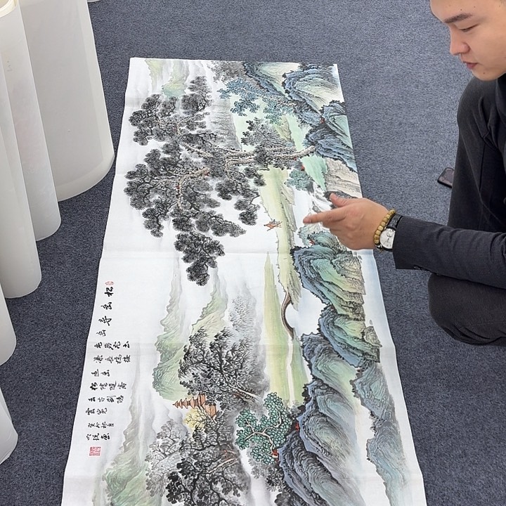 国画手绘国画作品