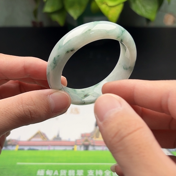 翡翠未镶嵌手镯x3 5253 14
