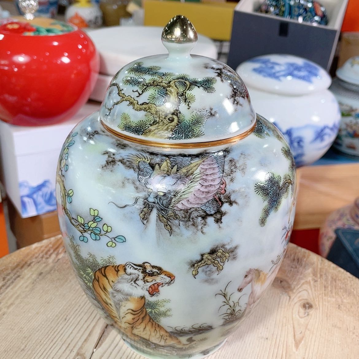 【闪购商品】罐陶瓷茶叶罐密封罐