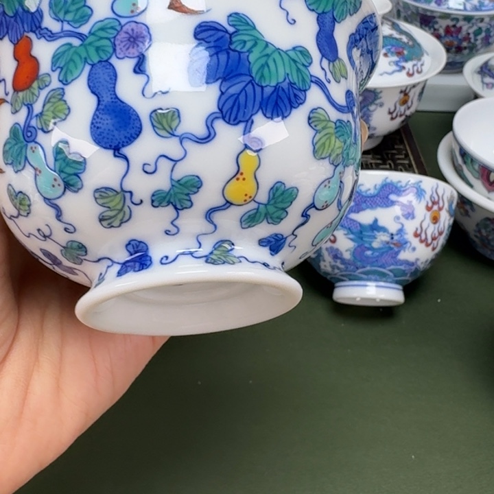 沙沙手工手绘茶具137