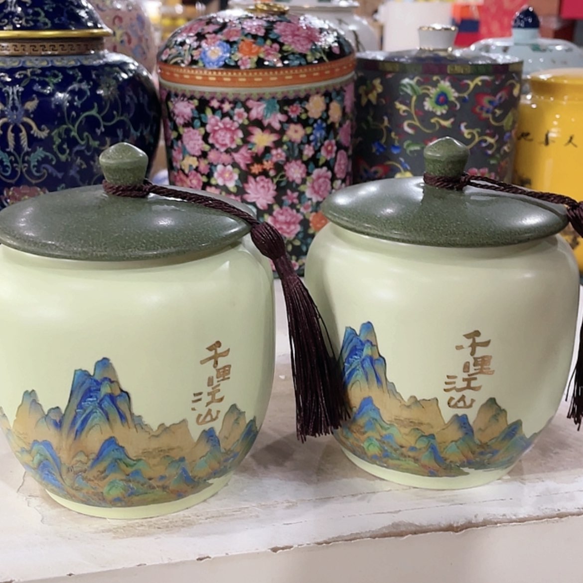 【闪购商品】罐陶瓷茶叶罐密封罐