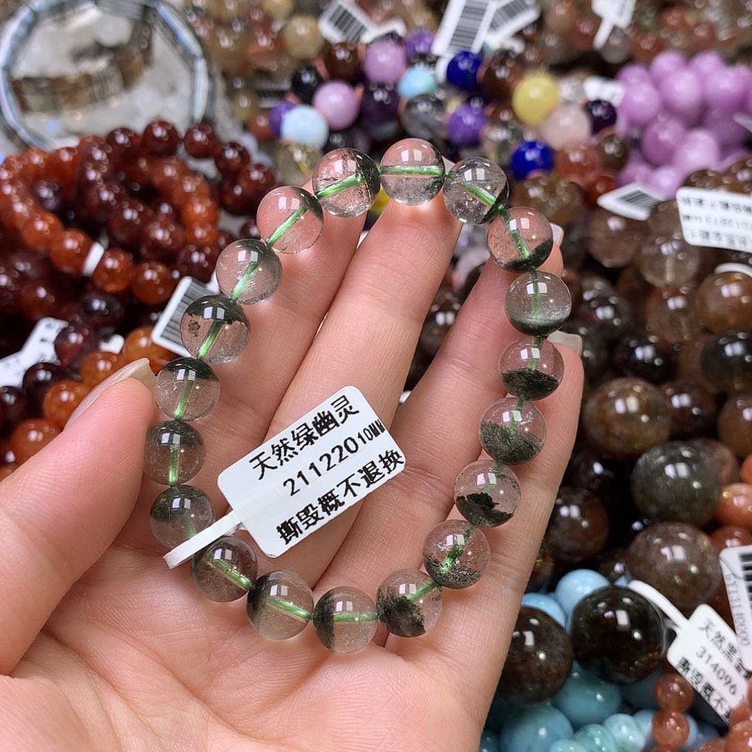 水晶手链未镶嵌，