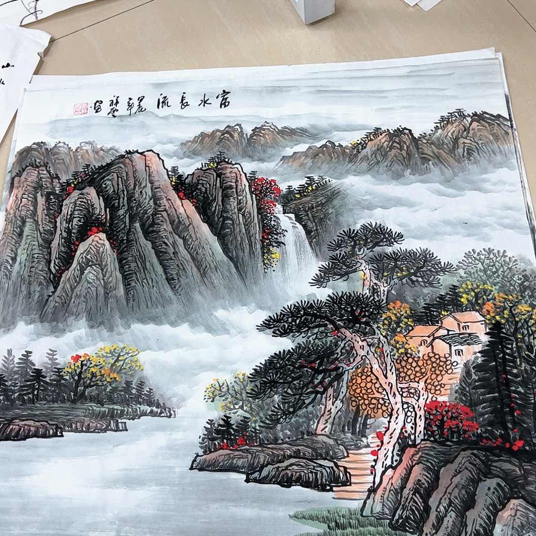 国画精品国画作品