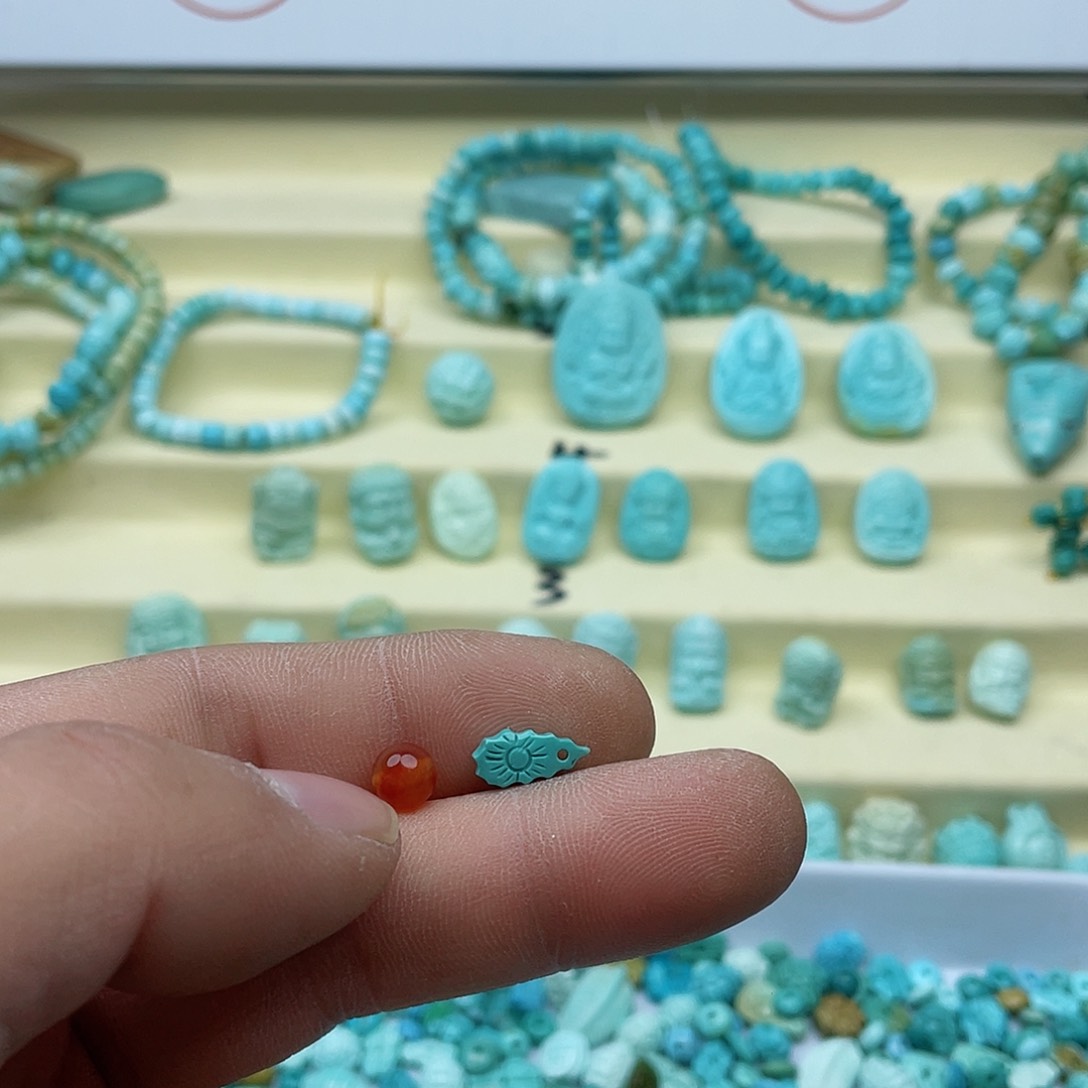 南红玛瑙颈饰未镶嵌140