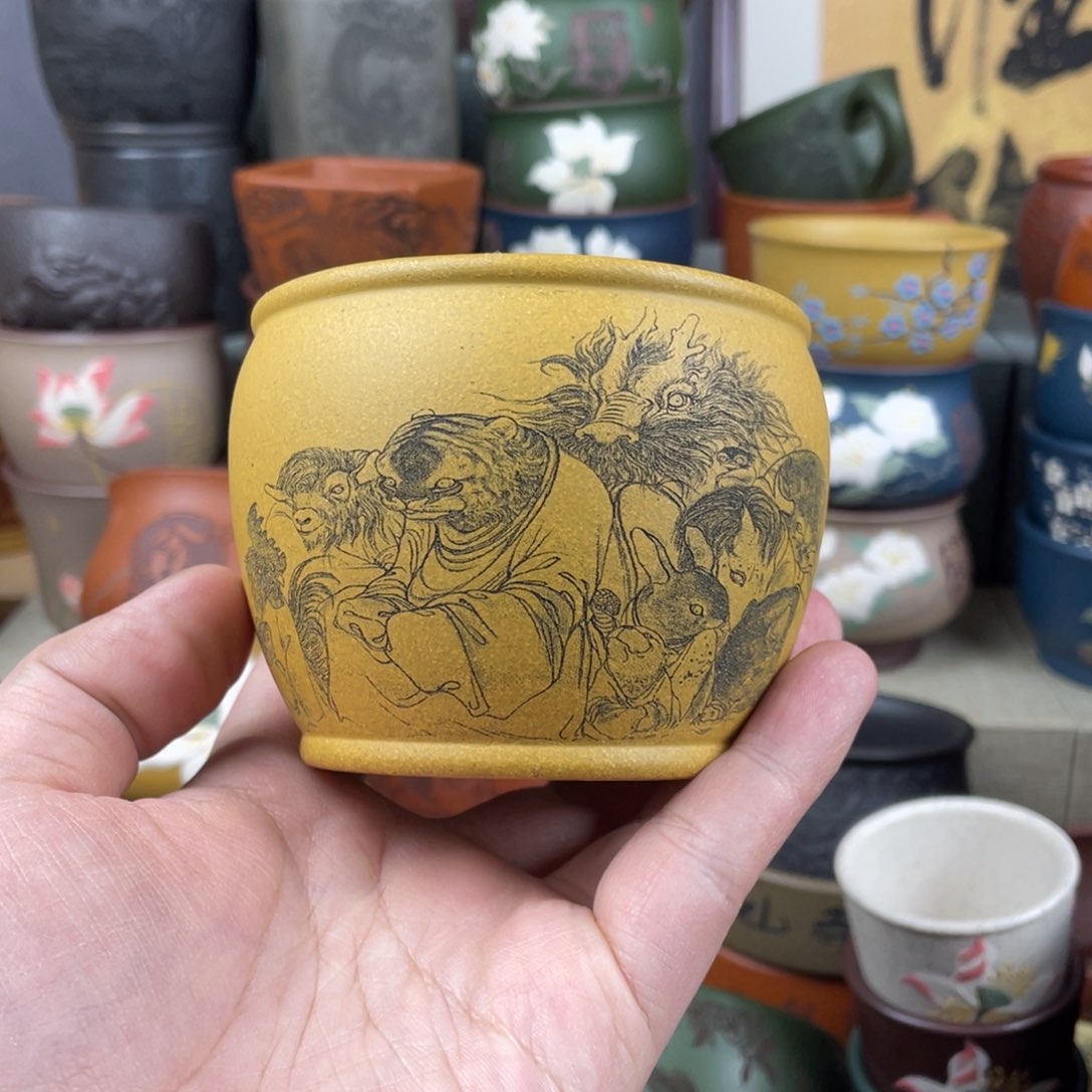 紫砂茶杯紫砂茶杯