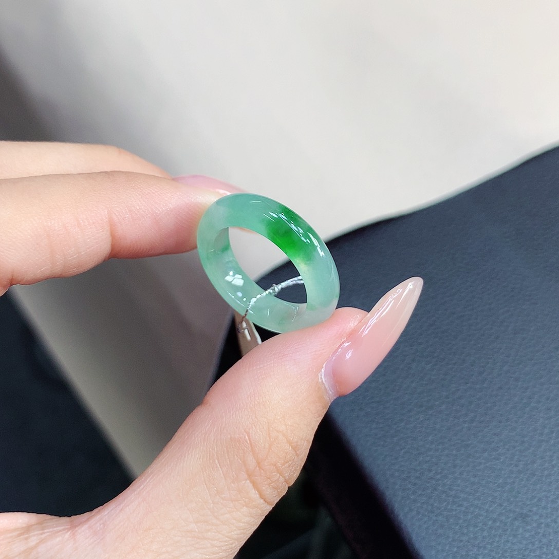 未镶嵌戒指翡翠10.11号