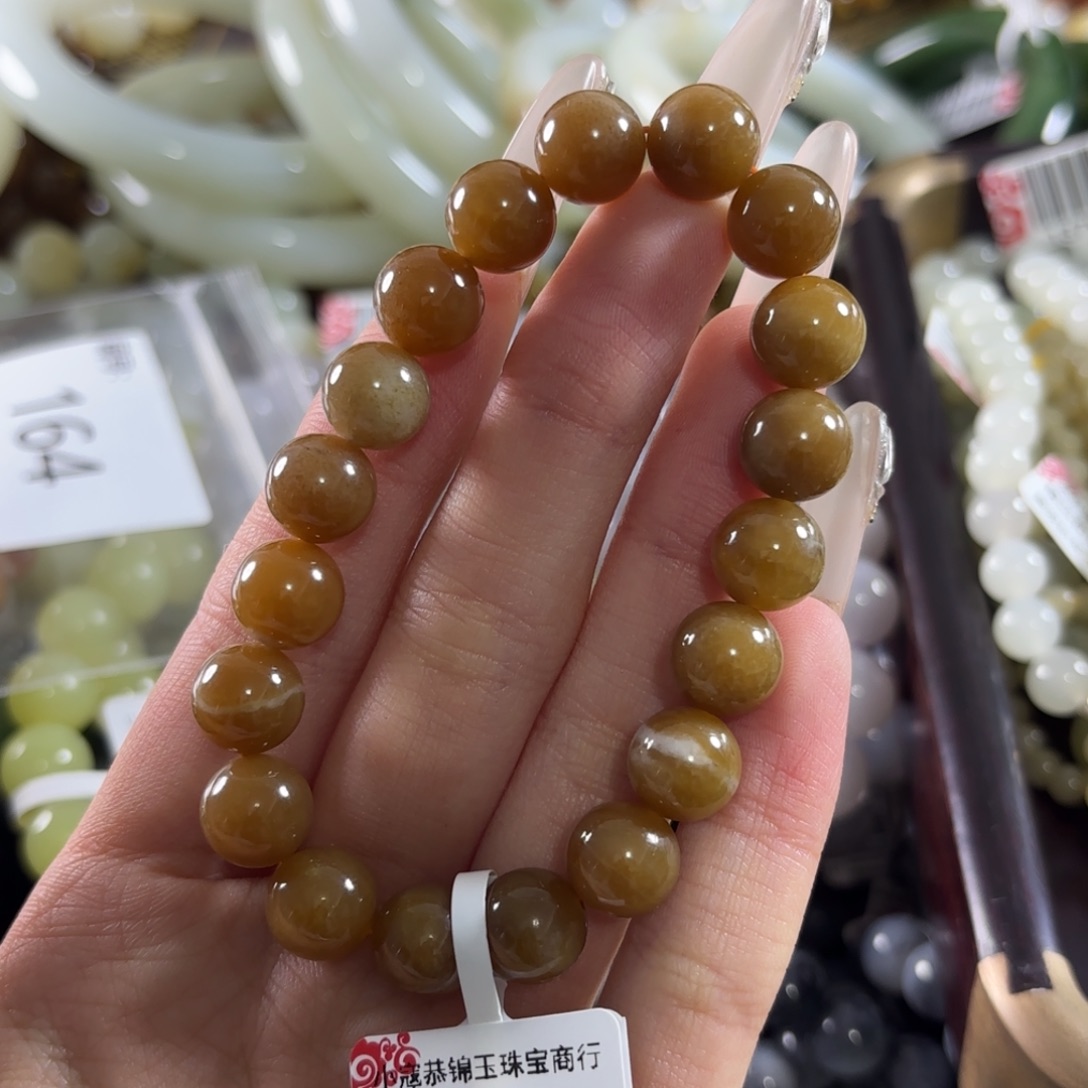 和田玉未镶嵌手链168