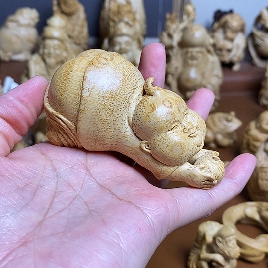 竹手工制作摆件手把福利