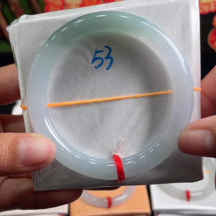 翡翠手镯未镶嵌缅甸翡翠手镯28