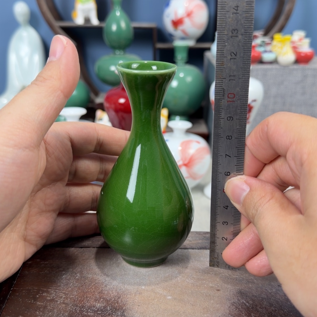 陶瓷手工小花器摆件