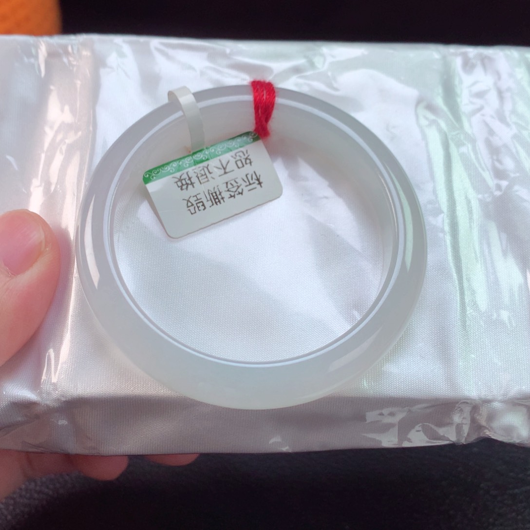 未镶嵌手镯翡翠缅甸天然翡翠手镯50.8