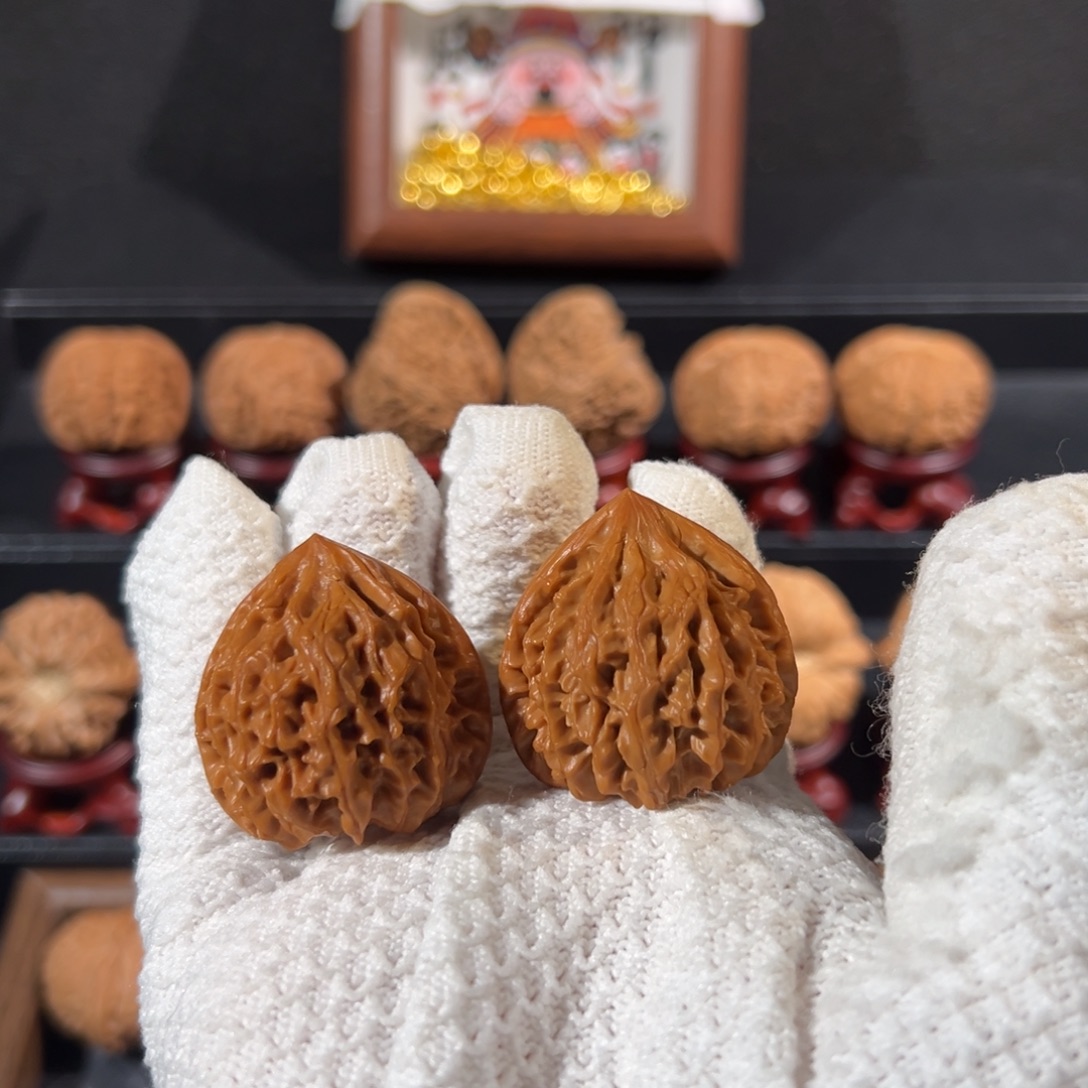 文玩核桃把件龙门涧35+