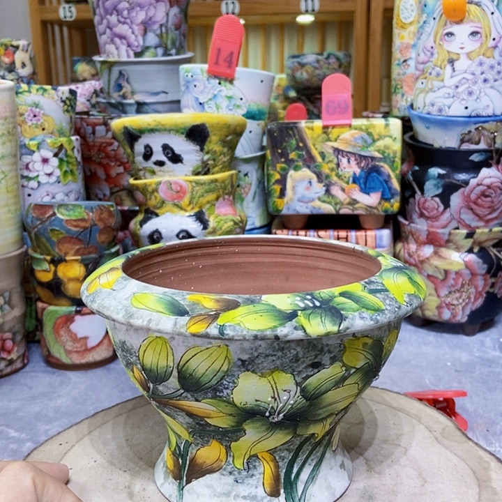 景德镇艺术手绘作品