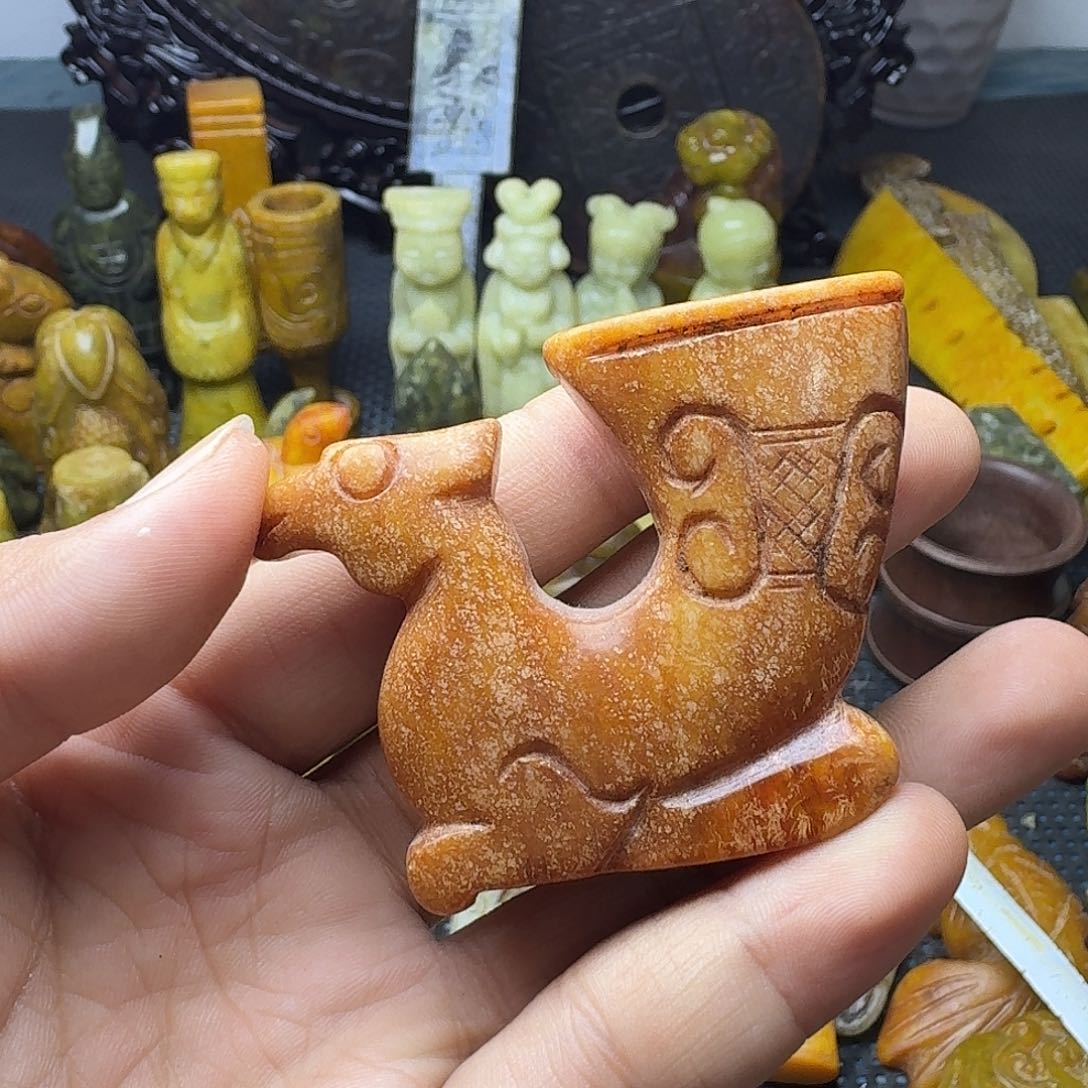 白玉菩提吊坠。。。