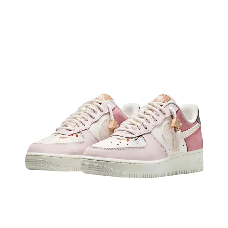 NIKE/耐克AF1空军一号女鞋莫奈樱花粉百搭板鞋运动鞋IB8874-111